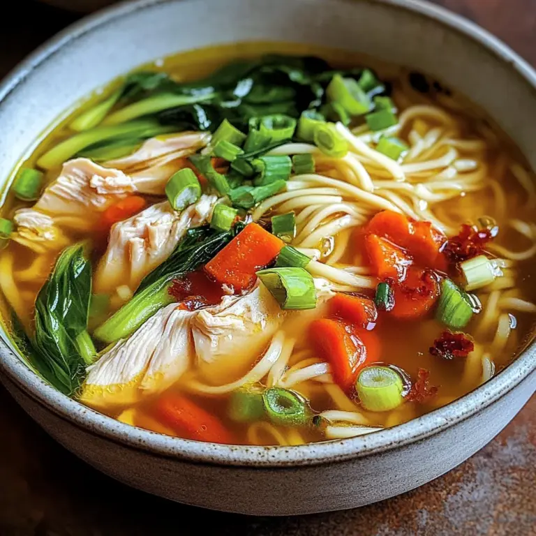 Ginger Garlic Chicken Noodle Soup: An Incredible Ultimate Recipe for Comfort