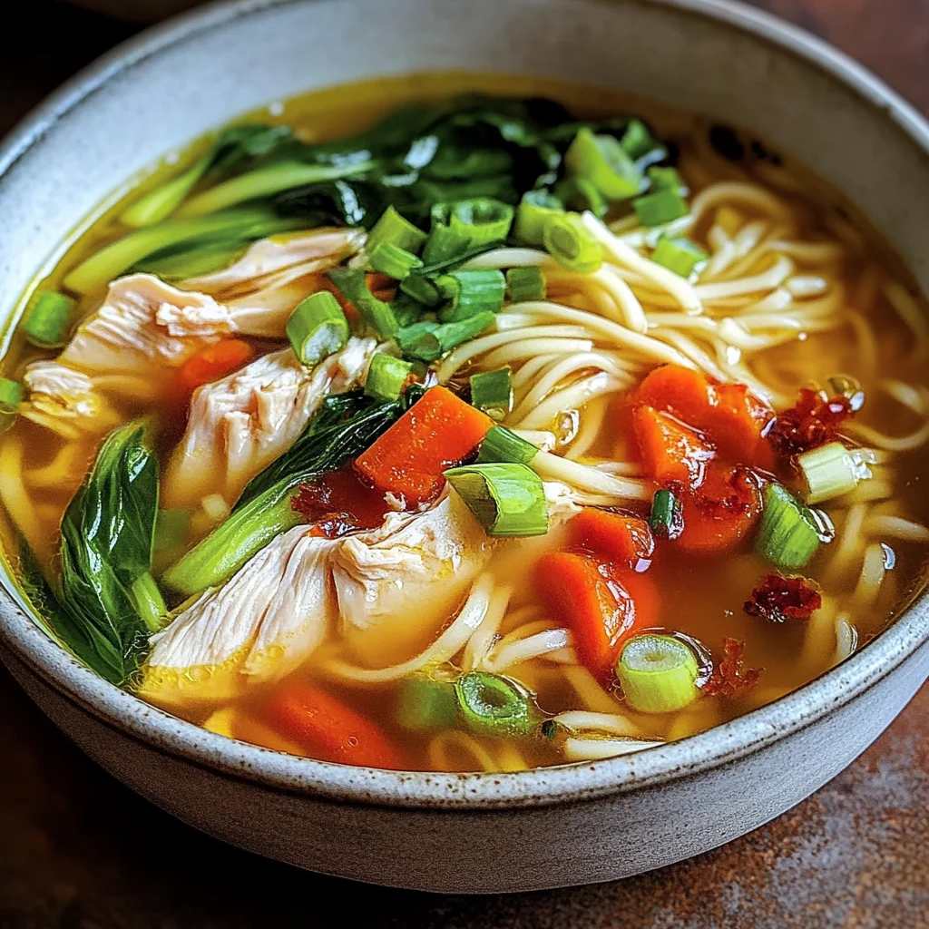 Ginger Garlic Chicken Noodle Soup: An Incredible Ultimate Recipe for Comfort