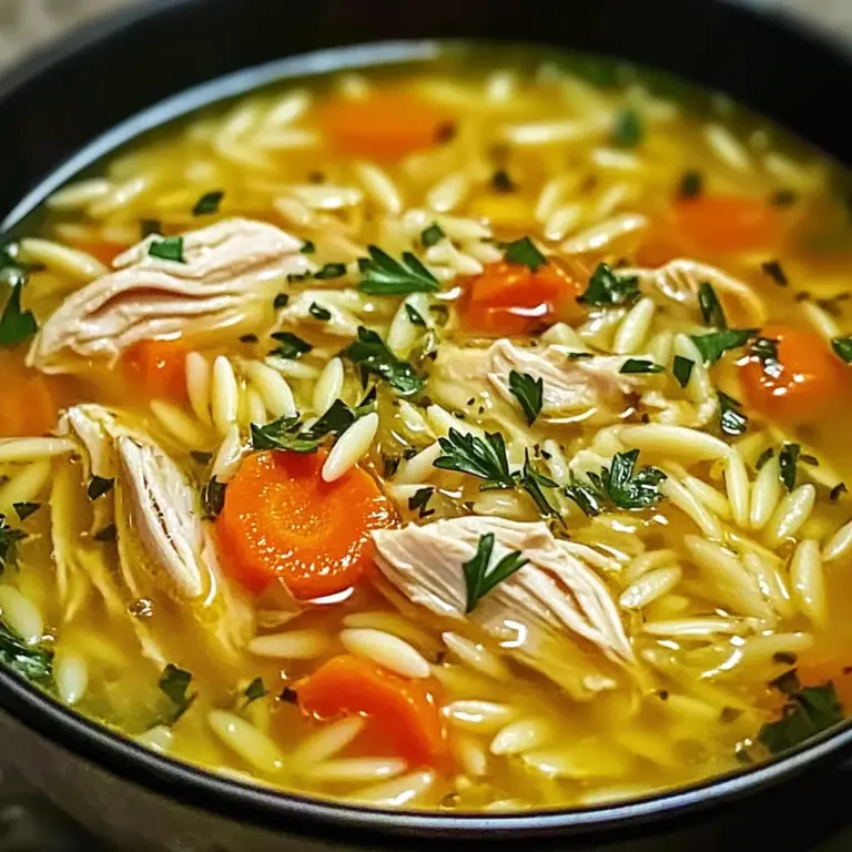 Greek Lemon Chicken Soup: An Incredible 7-Step Recipe