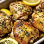 Greek Lemon Chicken Thighs
