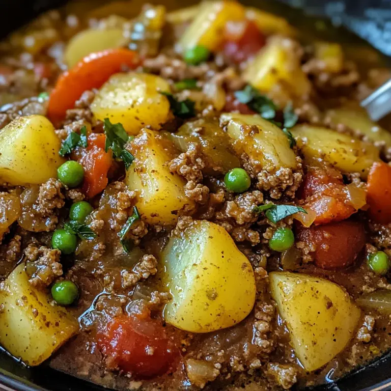 Green Chile Picadillo