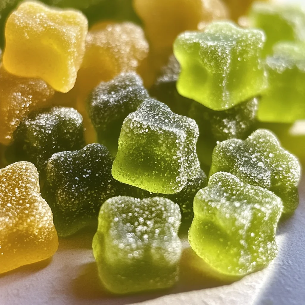 Green Tea, Lemon & Ginger Gummies
