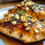 Hot Honey Infused Feta Chicken