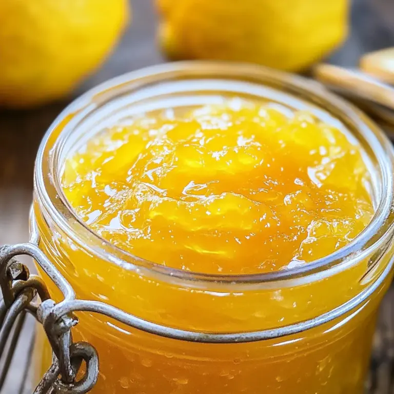 Italian Lemon Jam