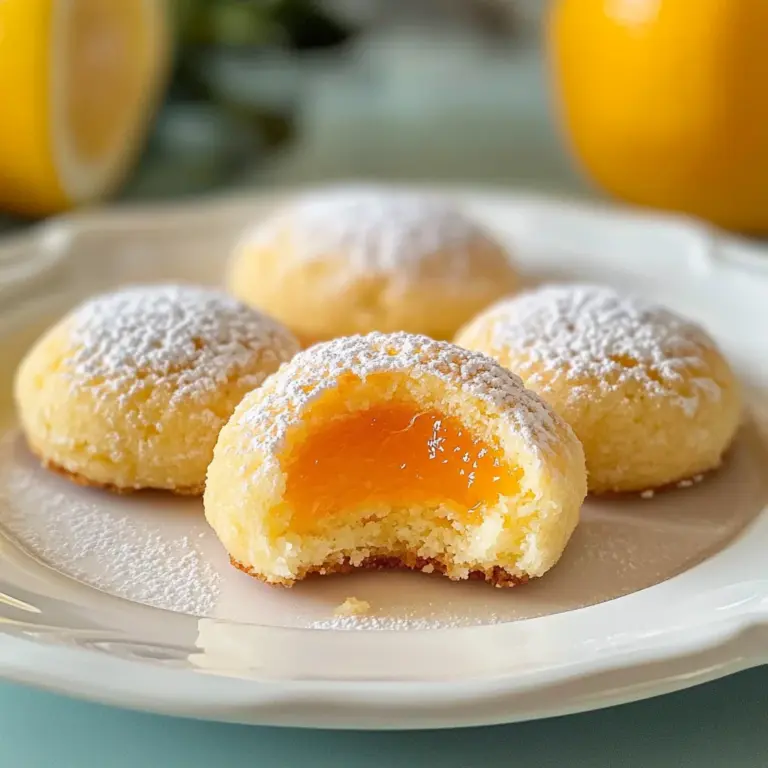 Italian Orange Cookies