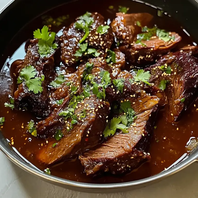 Korean Style Pot Roast