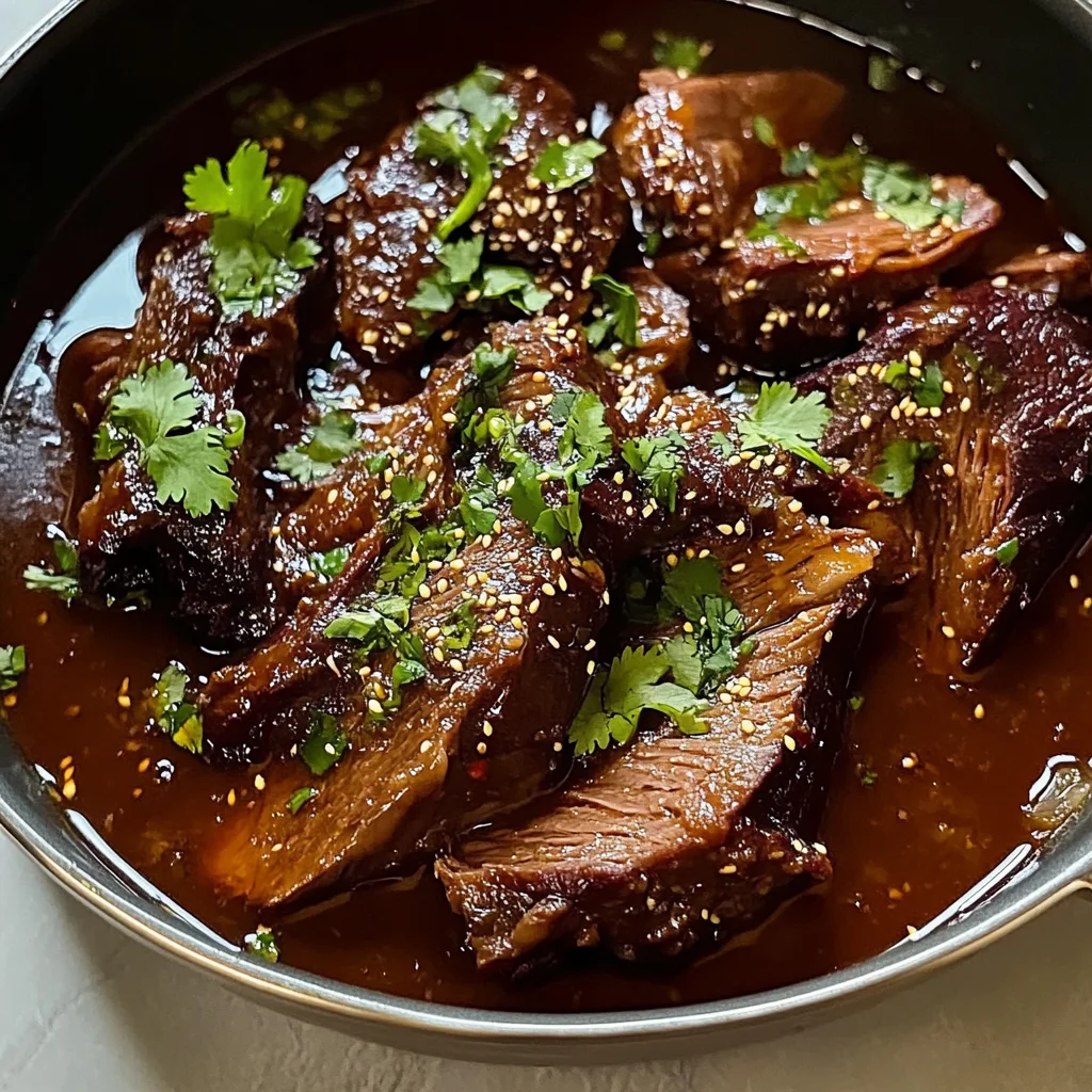 Korean Style Pot Roast