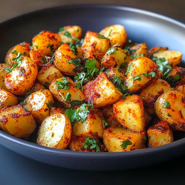 Lebanese Spicy Potatoes - Batata Harra