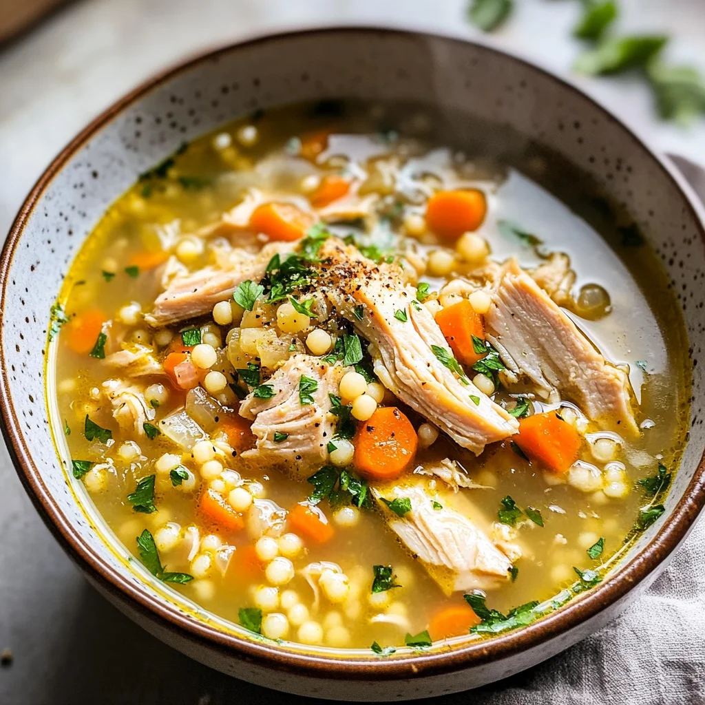 Leftover Turkey Soup