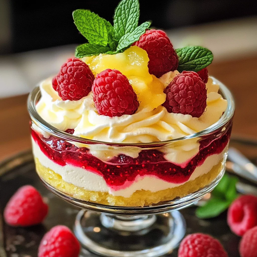 Lemon Raspberry Fluff