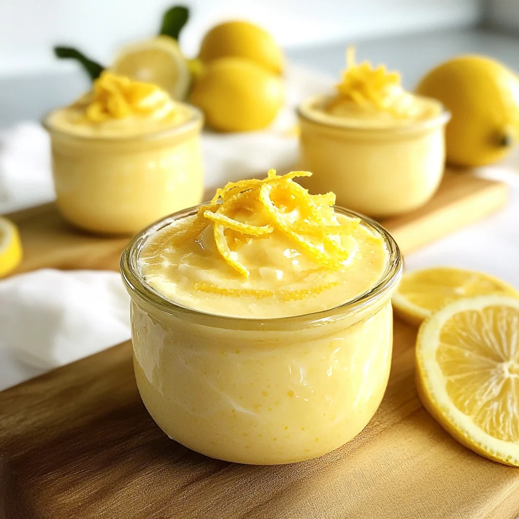 Mary Berry Lemon Pots
