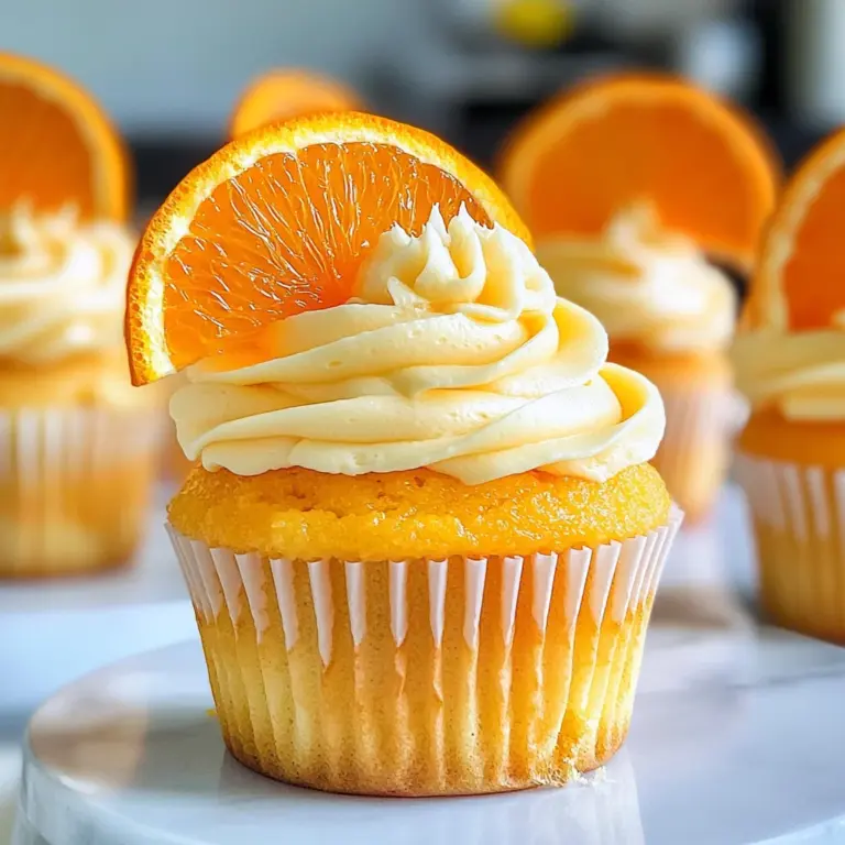 Orange Cupcakes
