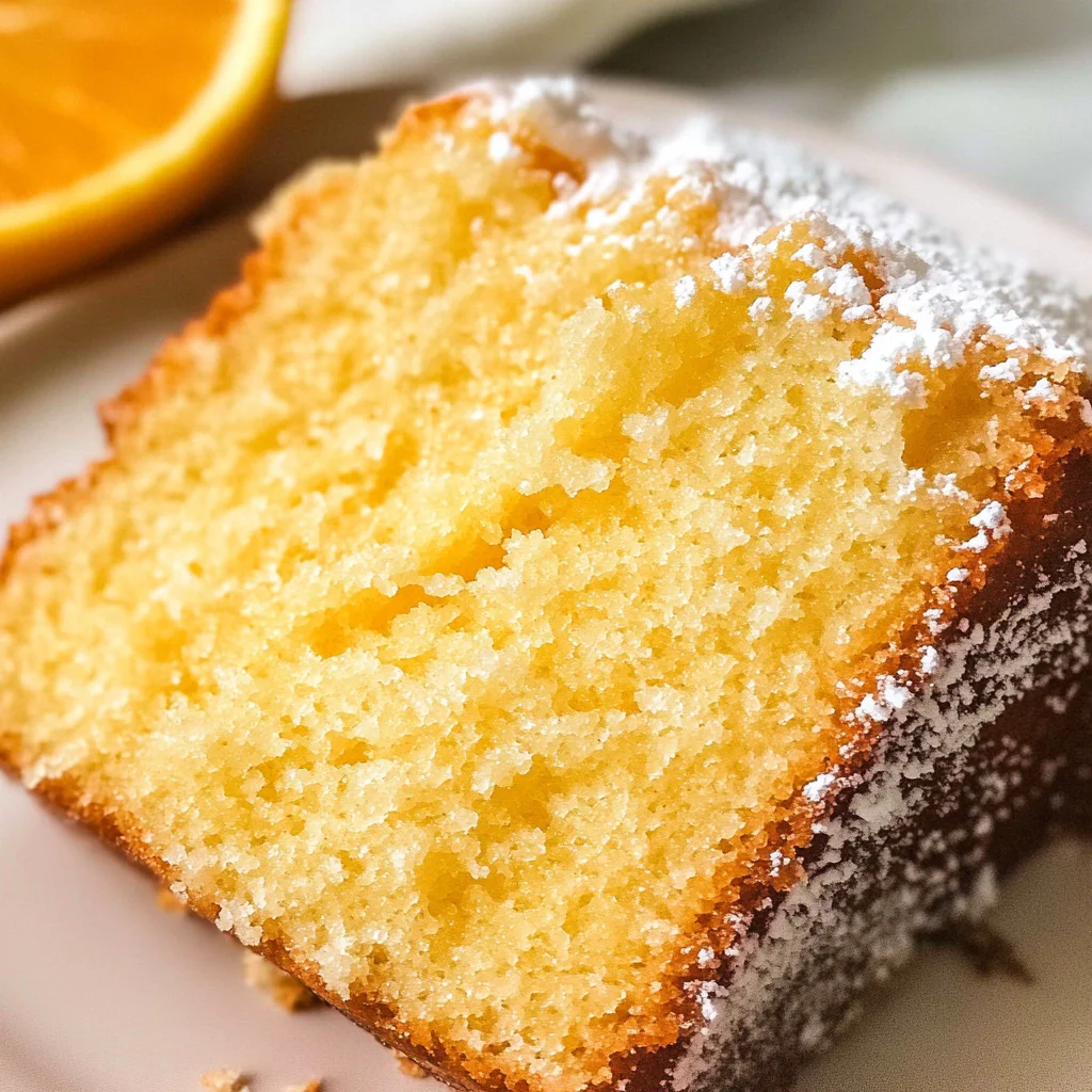 Orange Loaf Cake