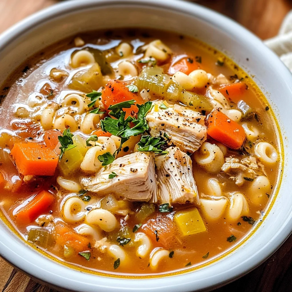 Sicilian Chicken Soup