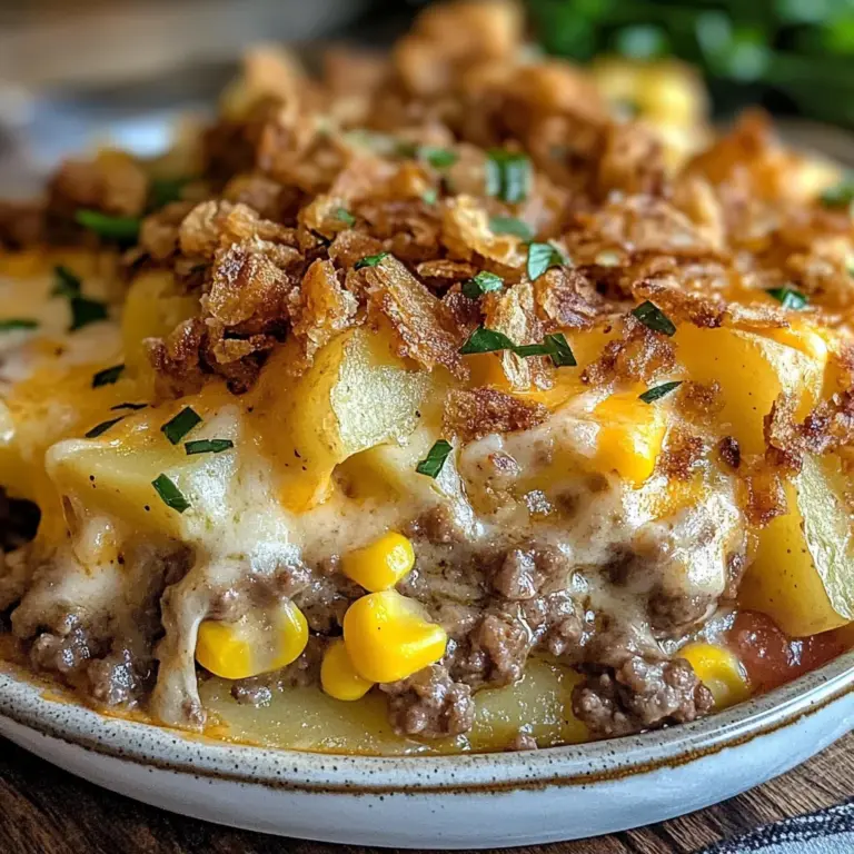 Slow Cooker Cowboy Potato Casserole