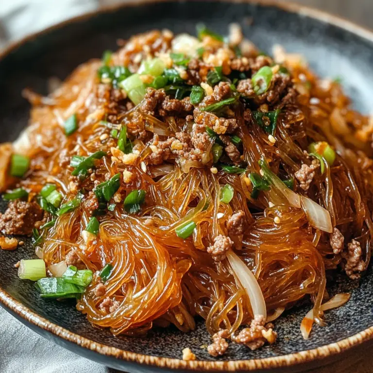 Stir Fried Vermicelli with beef (Ma Yi Shang Shu)