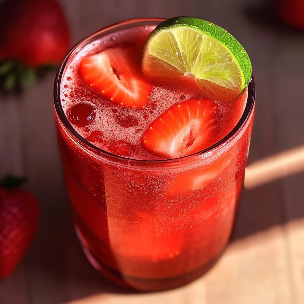 Strawberry Agua Fresca