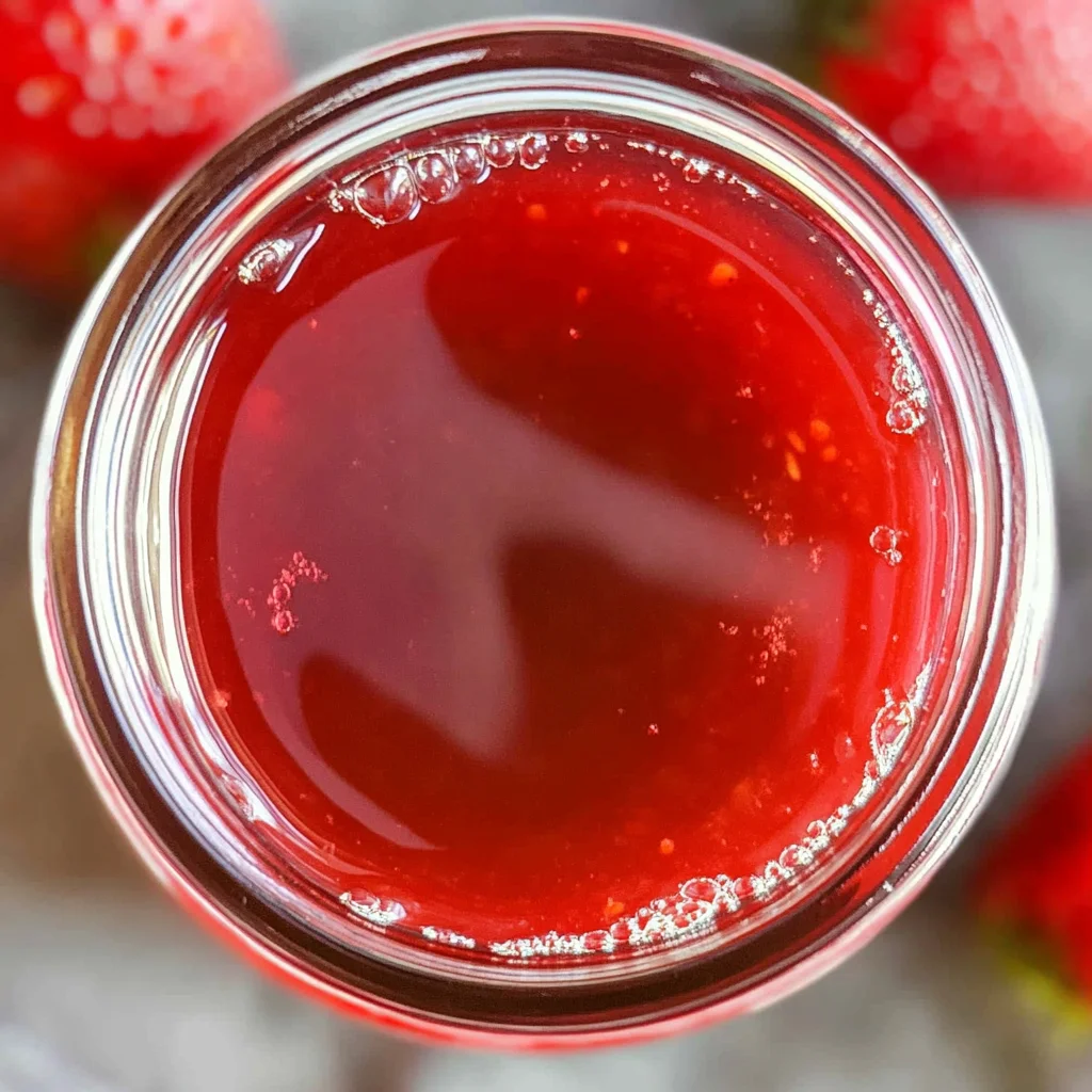 Strawberry Simple Syrup