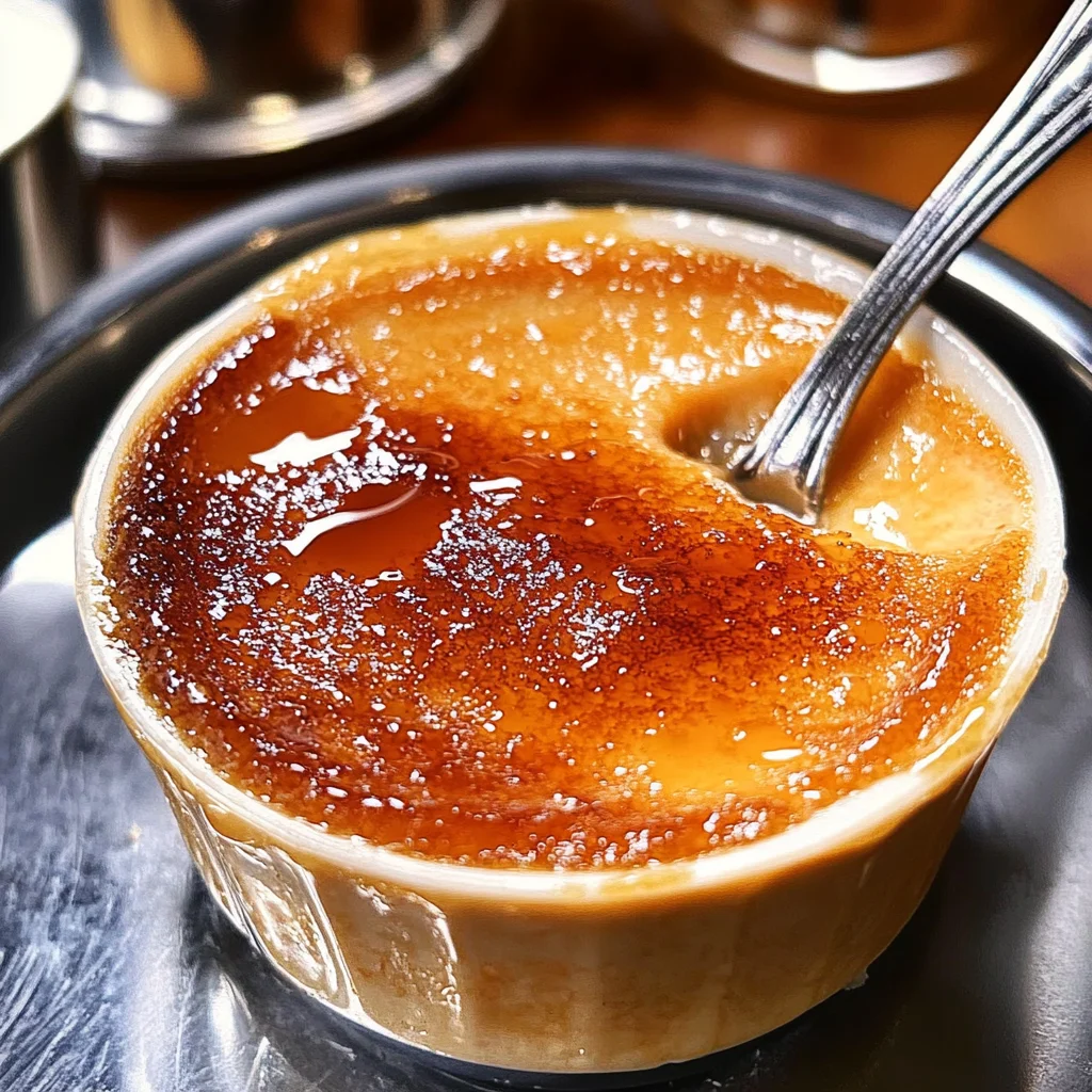 Thai Tea Creme Brulee