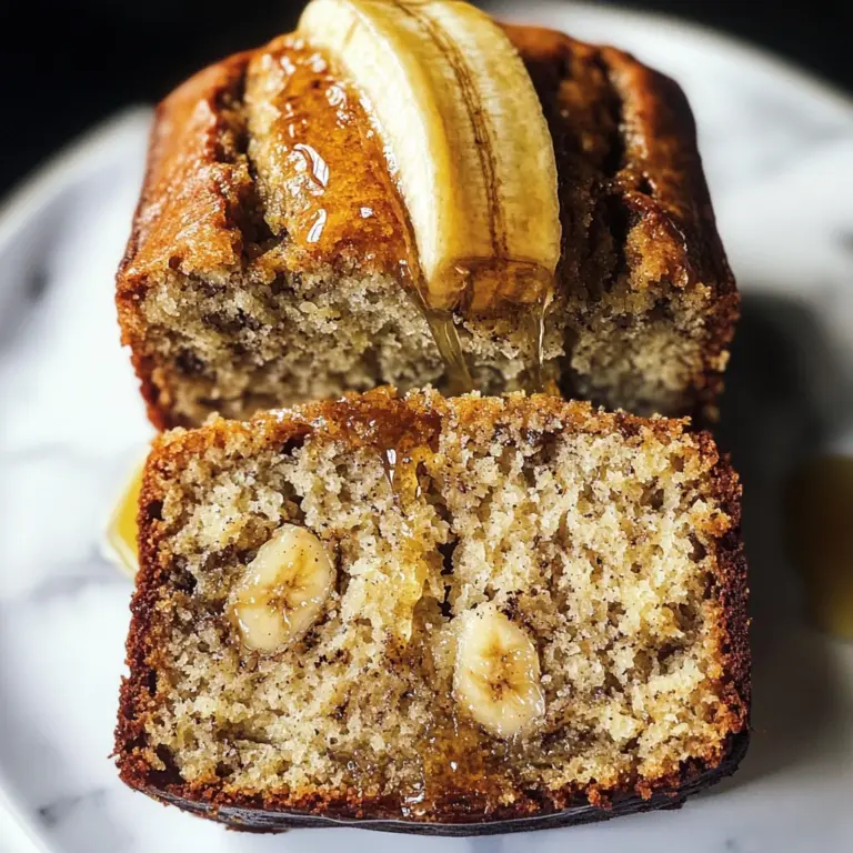 The BEST Honey Vanilla Banana Bread ~ Soft & Fluffy, Easy Recipe