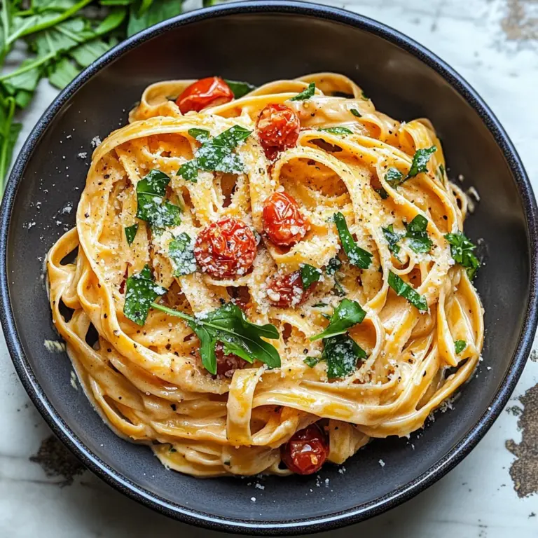 Vegan Creamy Sun Dried Tomato Pasta Recipe