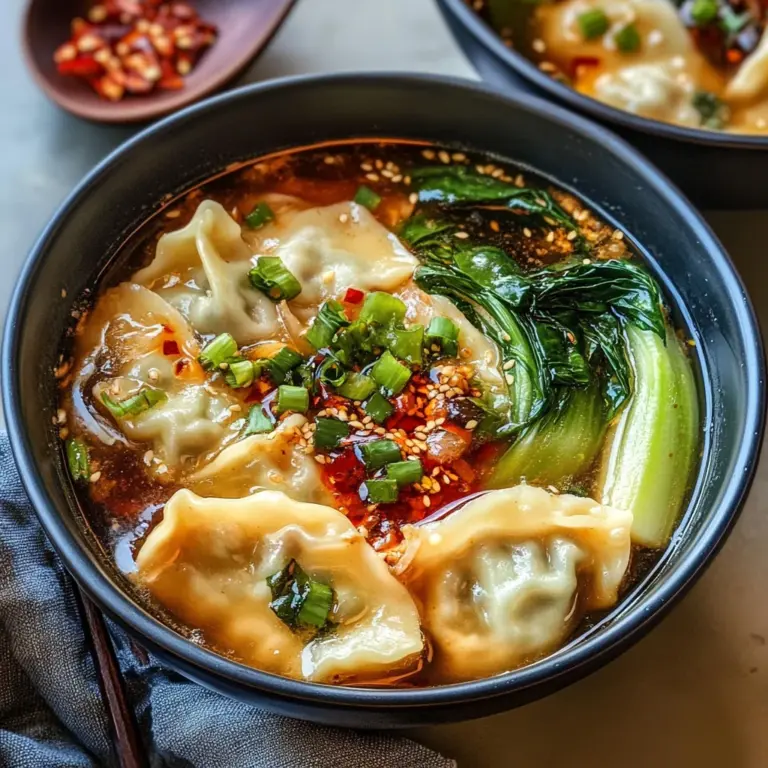 easy dumpling soup