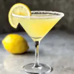 3 Ingredient Lemon Drop Martini