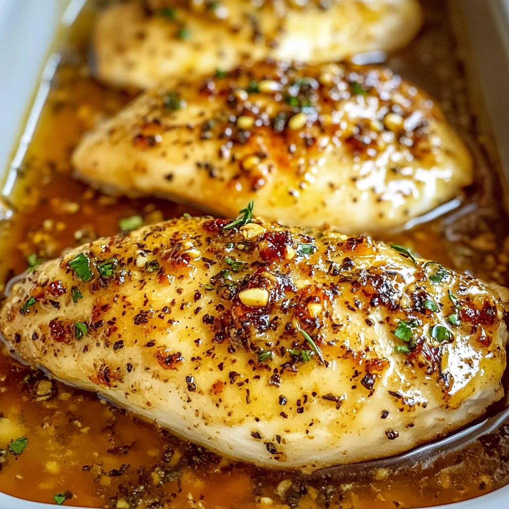 Baked Honey Mustard Chicken Breasts