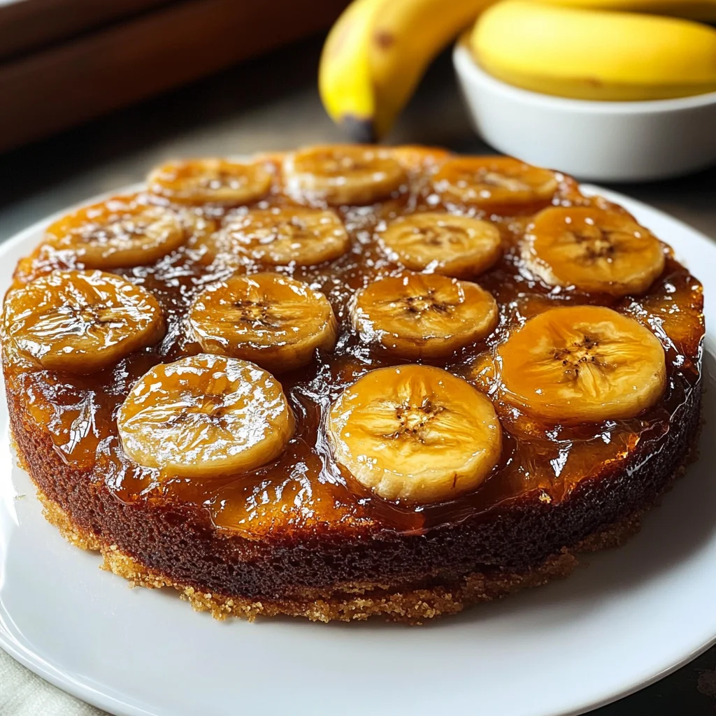 Banana Foster Upside Down Cake