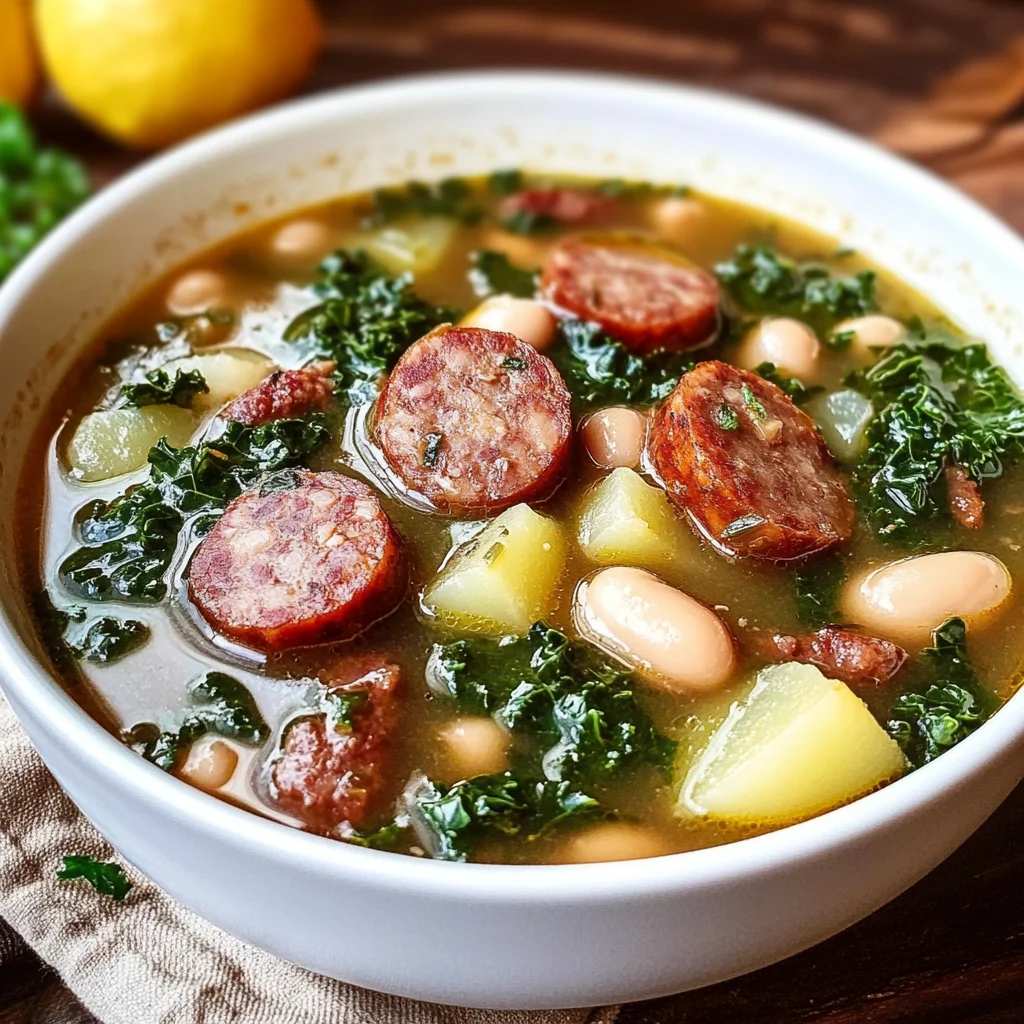 Beef Sausage Soup