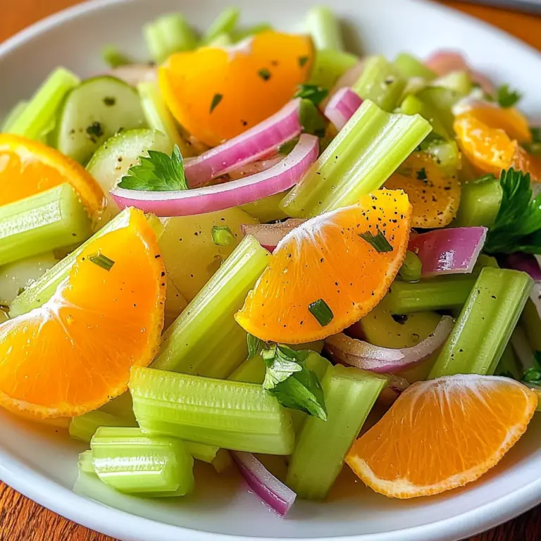 Celery and Orange Salad