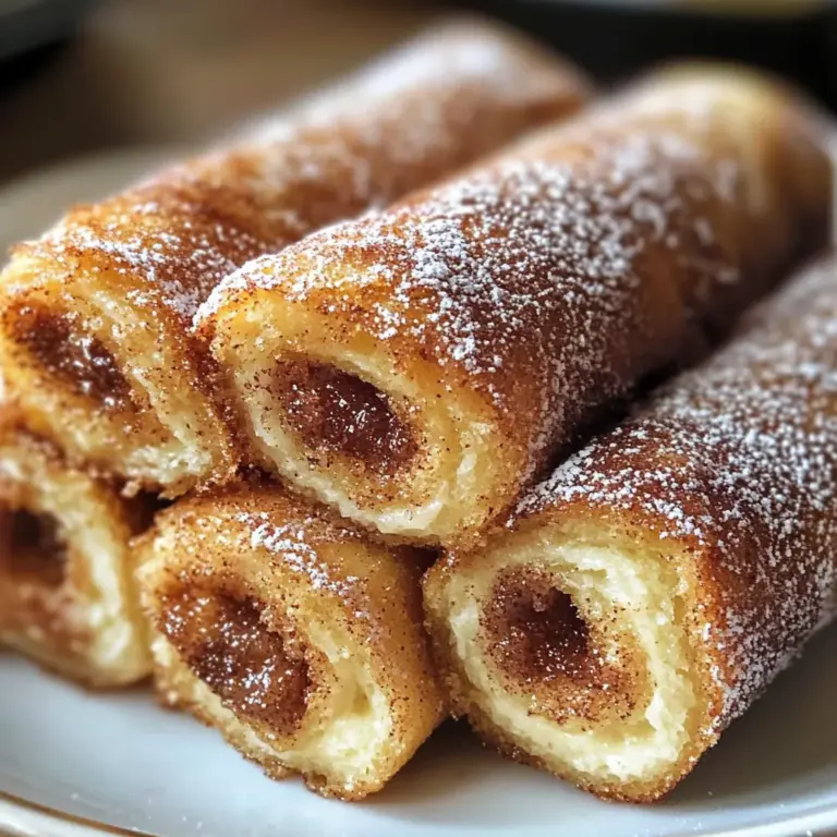 Cinnamon Roll French Toast Roll-Ups – A Sweet and Easy Breakfast Treat!