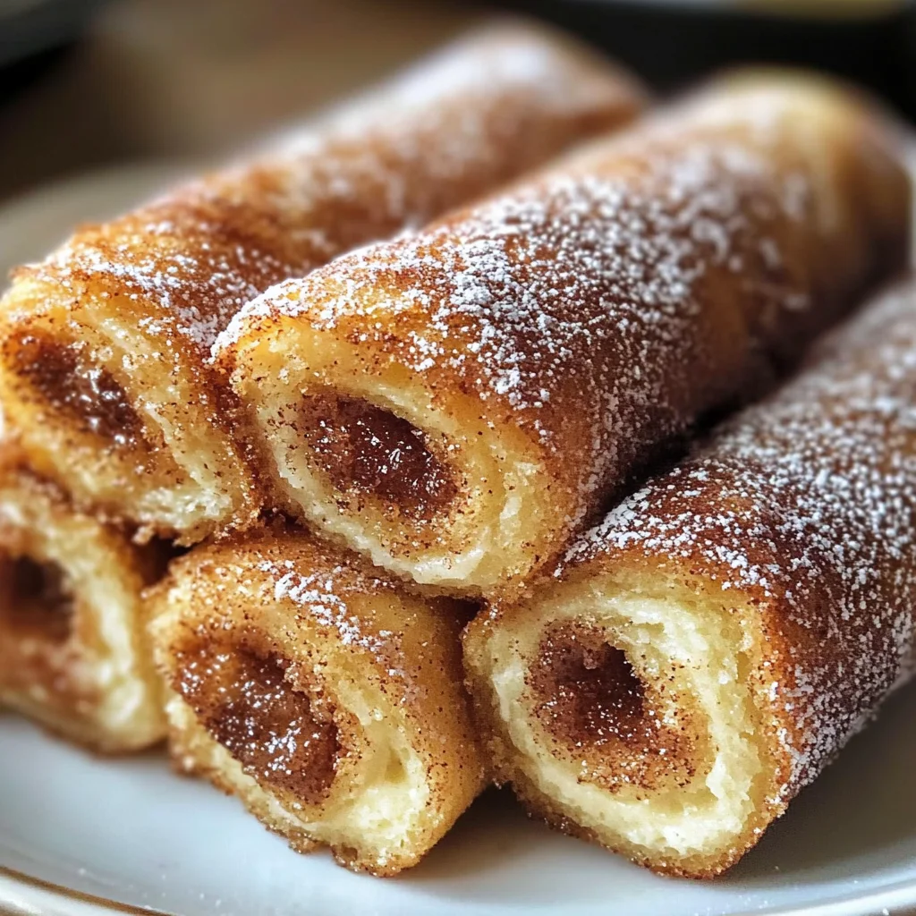 Cinnamon Roll French Toast Roll-Ups – A Sweet and Easy Breakfast Treat!