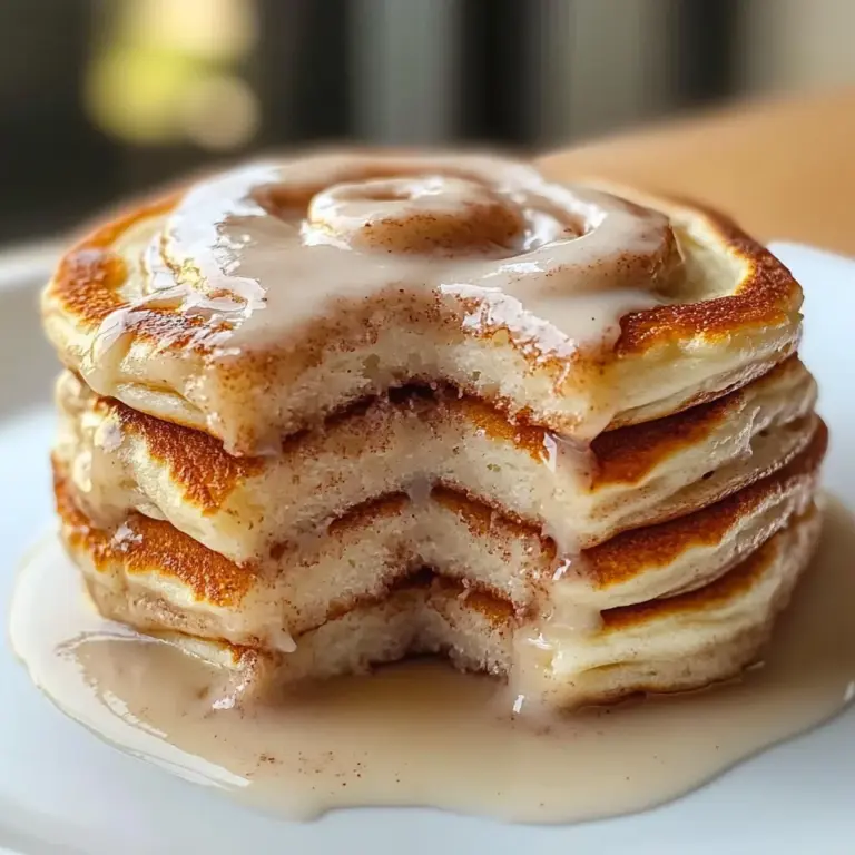 Cinnamon Roll Pancakes Recipe for a Decadent Brunch Delight