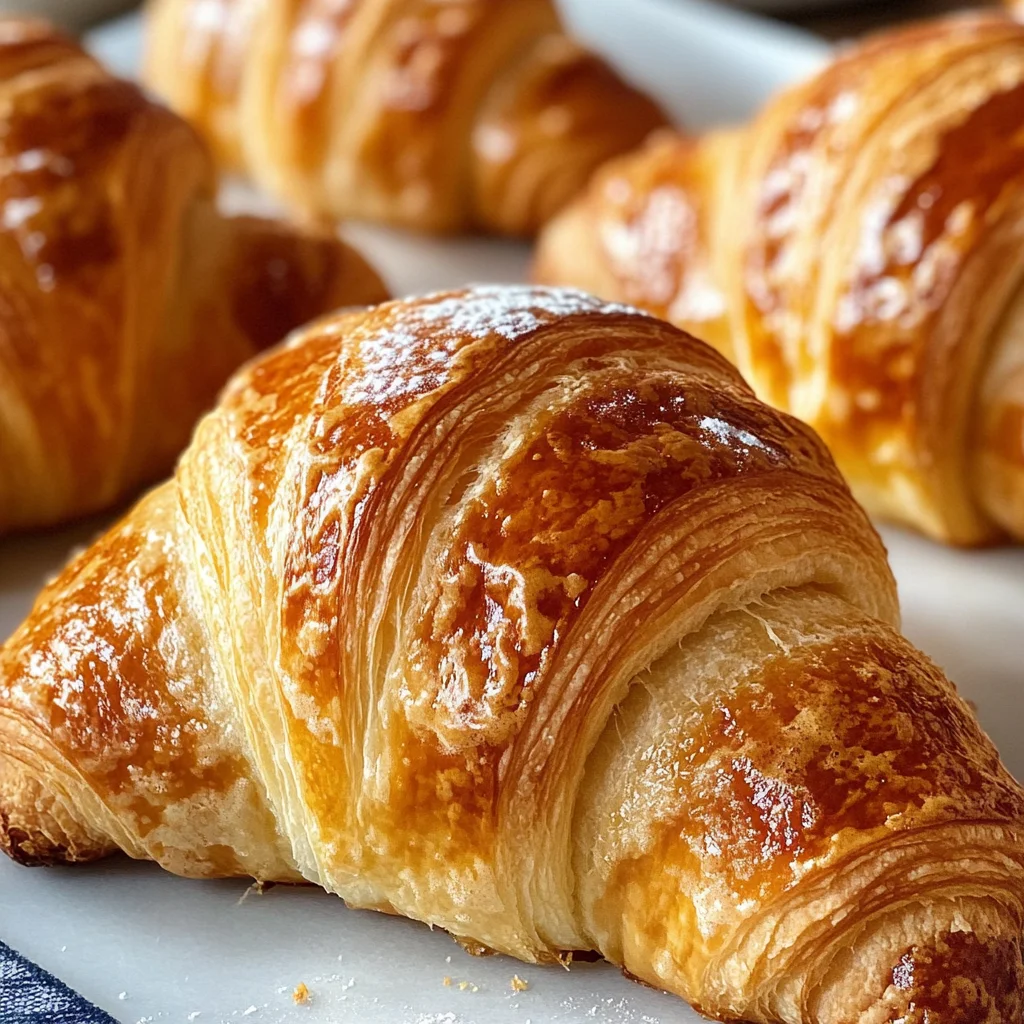 Classic Butter Croissants Recipe