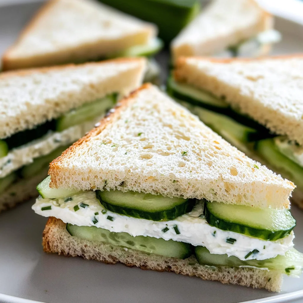 Cucumber Sandwich Recipe