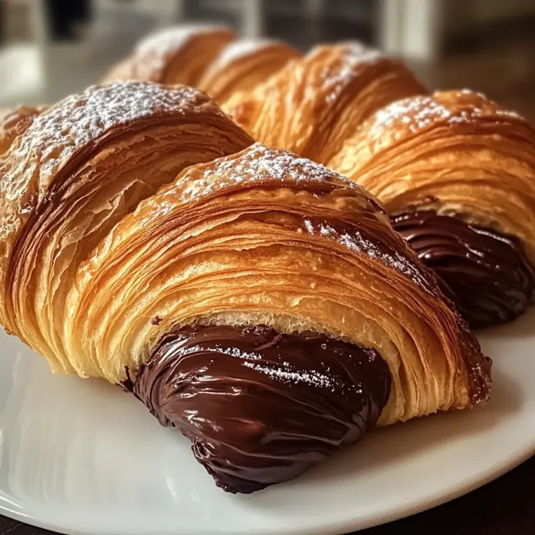 Decadent Chocolate Croissants: Flaky Bliss You Can Bake!
