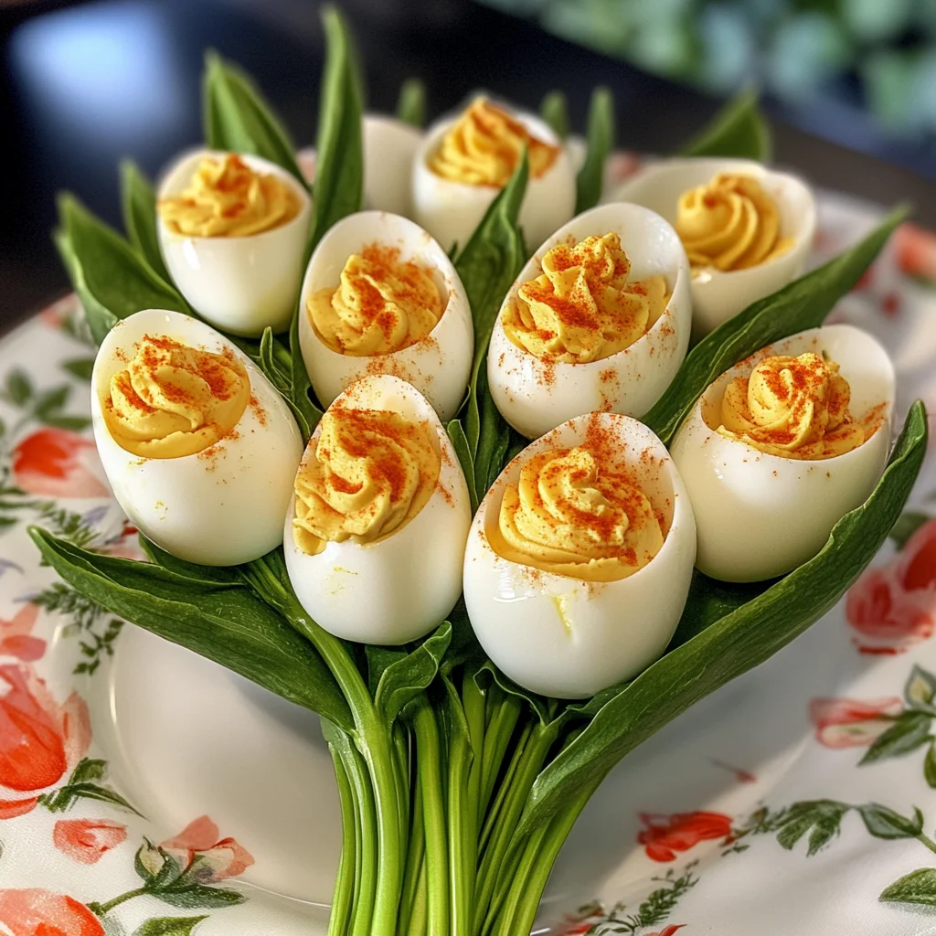Deviled Egg Bouquet