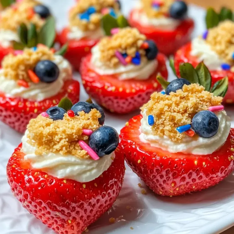 Deviled Strawberries