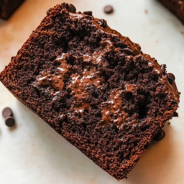Double Chocolate Banana Bread