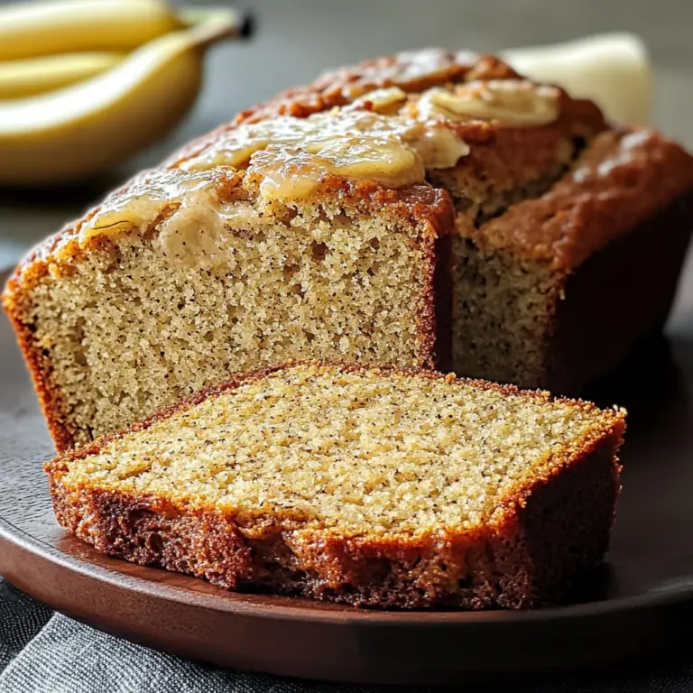 Easy Moist Banana Bread