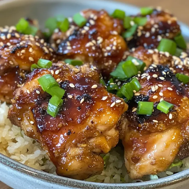 Easy Soy Garlic Chicken Thighs