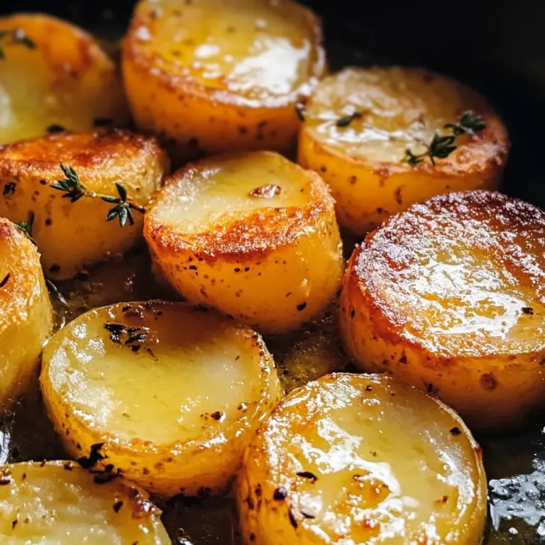 Fondant Potatoes (Melting potatoes)