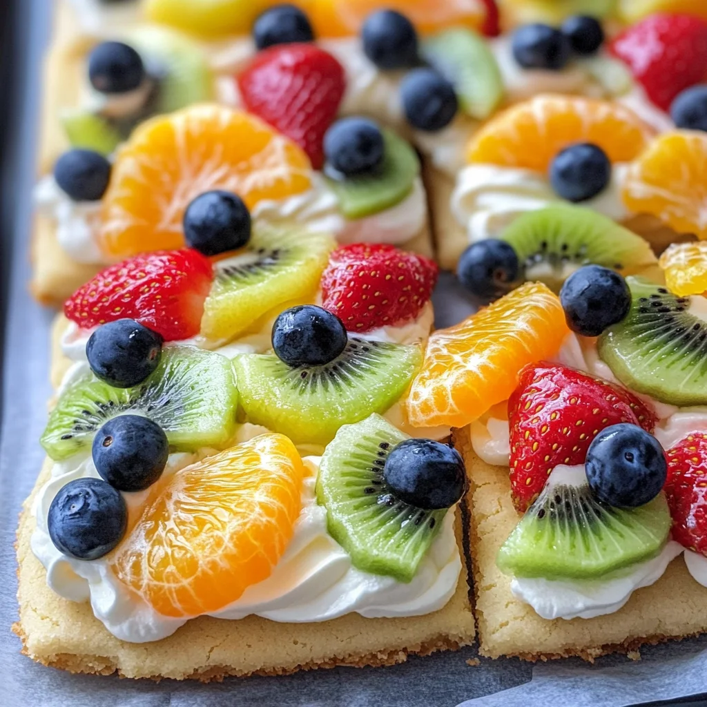 Fruit Pizza Cookies
