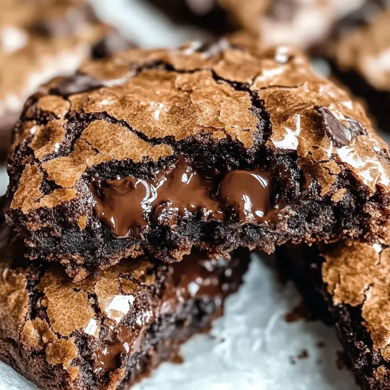 Fudgy Chewy Browkies (Brookies)