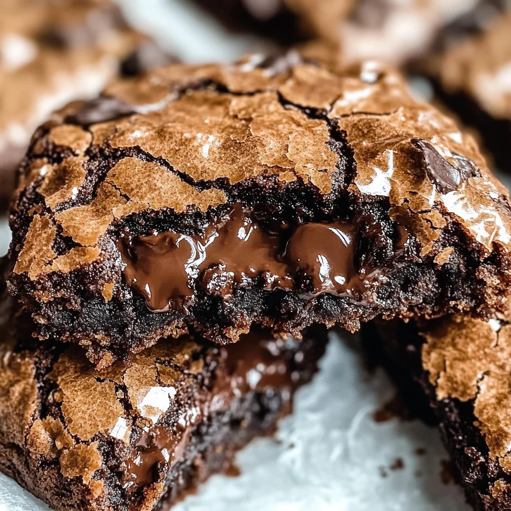 Fudgy Chewy Browkies (Brookies)