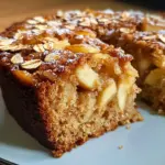 Healthy Oatmeal Apple Cake