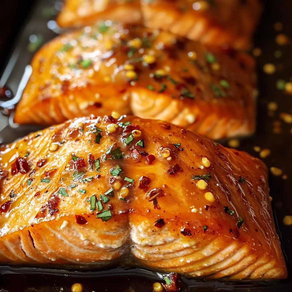 Hot Honey Butter Salmon
