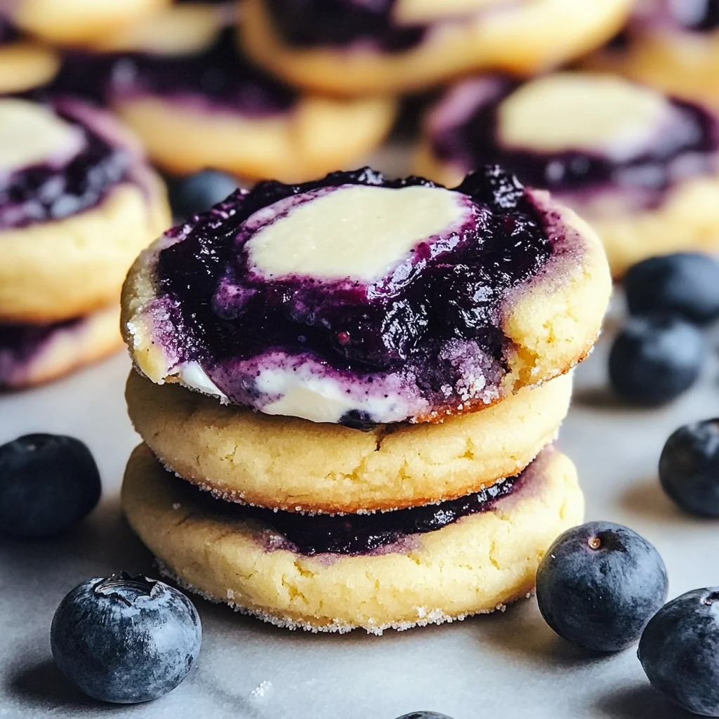 Lemon Blueberry Cheesecake Cookies Recipe