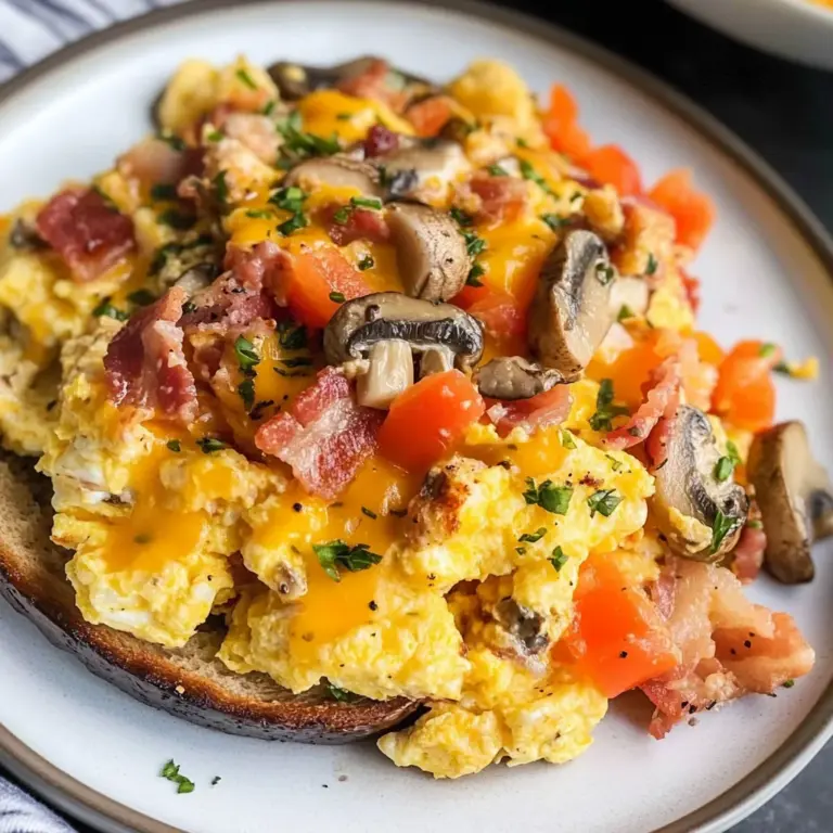 Loaded Scrambled Eggs Recipe
